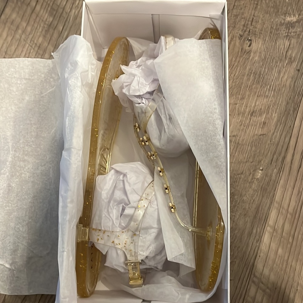 New! Katy Perry, Gel Sandal, Sz 10 - Picture 4 of 4